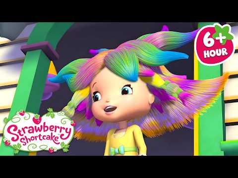Berry Bitty Adventures 🍓RAINBOW HAIR! 🍓 HUGE Compilation 🍓Strawberry Shortcake 🍓Cartoon for Kids - Kids TV Series, Kingdom Kids Zone - Strawberry Shortcake - WildBrain
