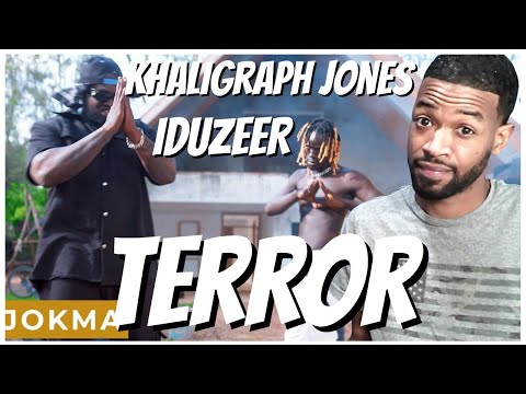 IDUZEER FT. KHALIGRAPH JONES - TERROR (Official Music Video) Reaction