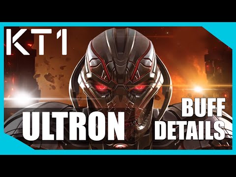 Ultron Moderate Buff Details! Exactly What i Hoped For And More! I Am Excited, If Numbers Hold Up!