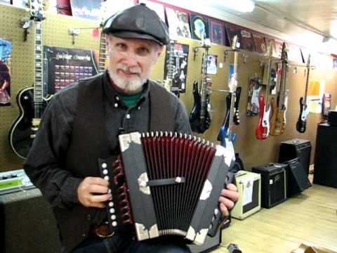 Cajun Button Accordion at Howlin' Byroon's Music Exchange, Lompoc