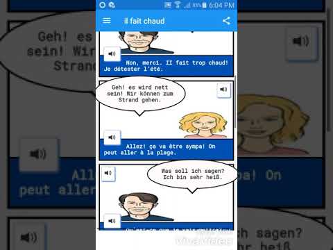 Dialogues français allemand Video