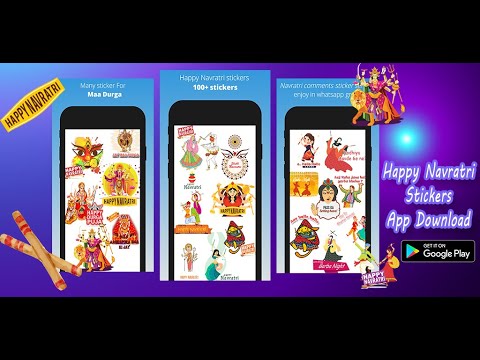 happy navratri stickers WAStic