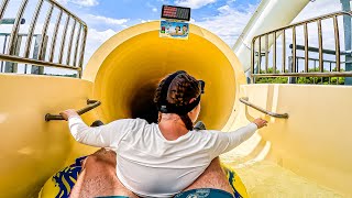 Black KAMIKAZE WaterSlide at Istralandia Croatia