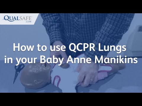 How to use QCPR Lungs in your Baby Anne Manikins