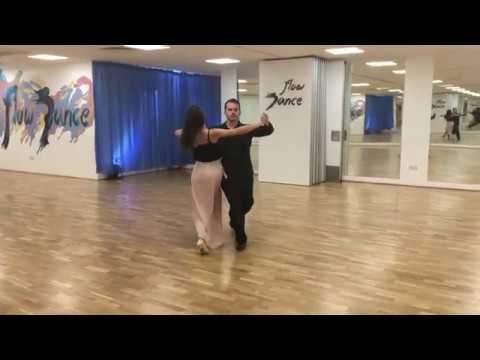 How to dance Natural Spin Turn, Chasse Ending in Quickstep - Novice