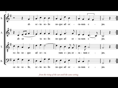 Tye | Laudate nomen Domini [á 4; Voices of Ascension]