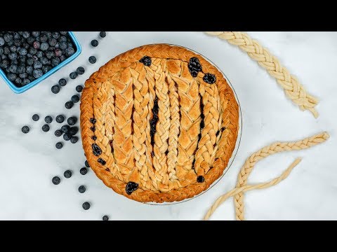 How to make an epic braided pie topper crust | Easy as Pie with Arlene Lott