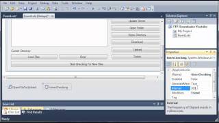 Visual Basic Tutorial - 186 - FTP Downloader Part 9 Refreshing, Clearing, And Checking