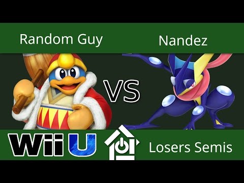 THGW 12/06/2016 - Random Guy (De De De) vs Nandez (Greninja) - Smash 4 Losers Semis