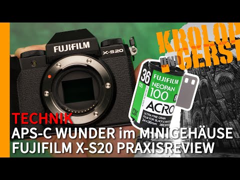 APS-C Wonder in a Mini Case - Fujifilm X-S20 Hands-on Review 📷 Krolop&Gerst