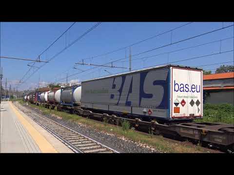 E.189 CON TEC CON FERMATA A PARTENZA DA GALLARATE (VA) GIOV. 19 - 7 - 2018