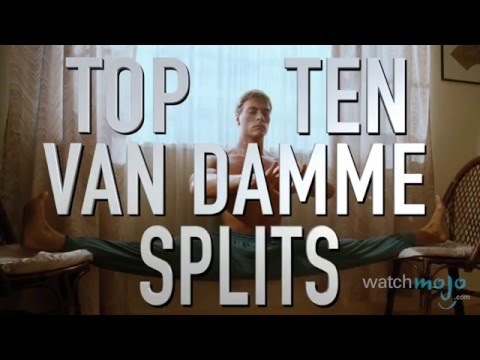 Top 10 Jean-Claude Van Damme Splits (Quickie)