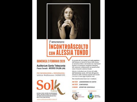 IncontroAscolto con Alessia Tondo