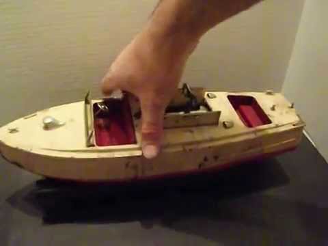 Lionel Craft - Antique Toy Wind-up Clockwork Boat