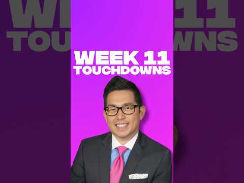 Thumbnail for 3 players that are guaranteed to score touchdowns in week 11.