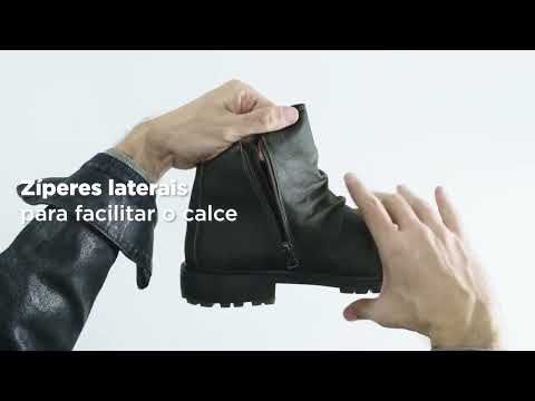 BOTA MASCULINA SHELTER | TROY D'LAVE MARROM