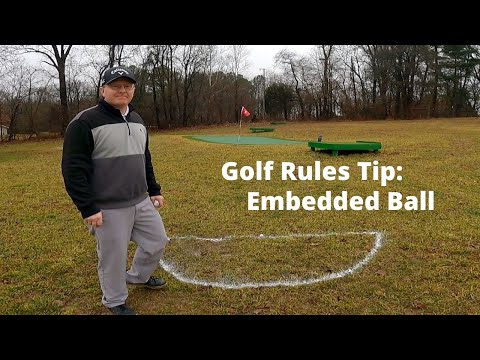 Golf Rules Tip: Embedded Ball