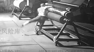 😱 ROTATING MACHINE ACCIDENT