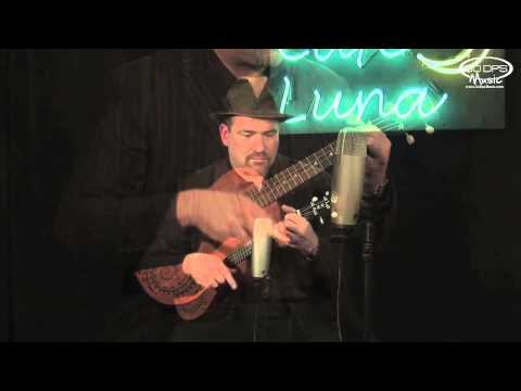 Luna Guitars Tattoo Concert Ukulele played by Steve Boisen