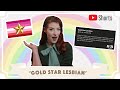 Gold Star Lesbian 🧐 #shorts #QH101