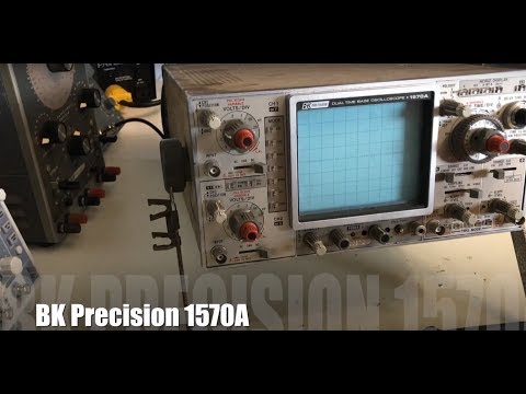 BK Precision 1570A Oscilloscope Repair and Calibration Part 2 of 5