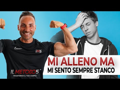 Mi alleno ma mi sento sempre stanco