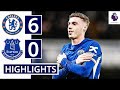 Chelsea vs Everton 6-0 HIGHLIGHTS | COLE PALMER HATRICK Premier League 23/24