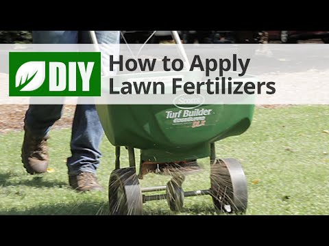  How to Apply Granule Lawn Fertilizer Video 