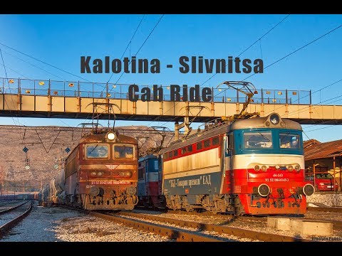 🚆 Train Driver's View Bulgaria: TBD Skoda 68E ⚡ 44 073 - Kalotina - Slivnitsa