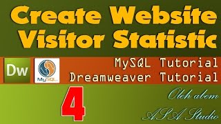 preview picture of video 'Create Visitor Statistic [04] Insert or Update Function [Dreamweaver, MySql Tutorial]'