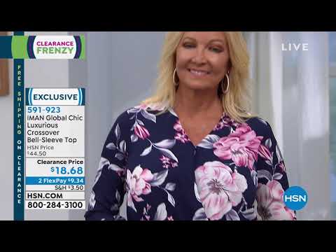 HSN | IMAN Global Chic Fashions Clearance Frenzy 05.06.2019 - 11 AM