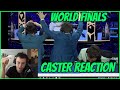Caedrel Shows Caster Reaction To Ending Of Worlds Finals
