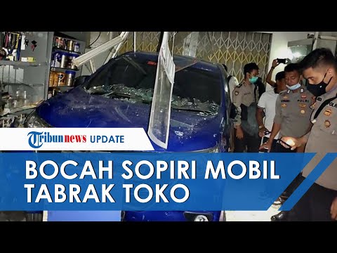 Detik-detik Mobil Disopiri Bocah 15 Tahun Tabrak Minimarket, 1 Anak Usia 6 Tahun Tewas Jadi Korban