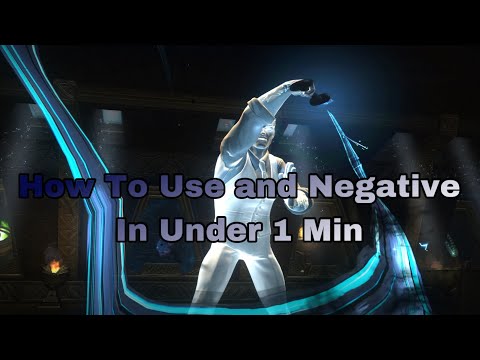 How To Use Mr Negative In Under 1 Min | Coolest Playstyle |
