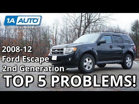 Top 5 Problems Ford Escape SUV 2008-2012 2nd Generation