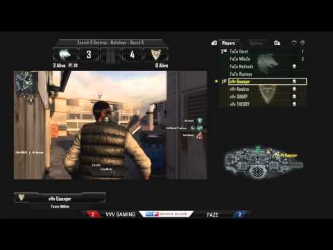 FaZe vs vVv MLG Anaheim 3 Piece
