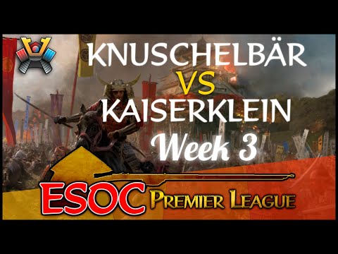 [AoE3] (NN) Knuschelbär vs (CMC) Kaiserklein  − Week 3 − The ESOC Premier League