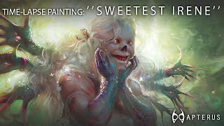 Time-lapse painting: &#39;Sweetest Irene&#39;