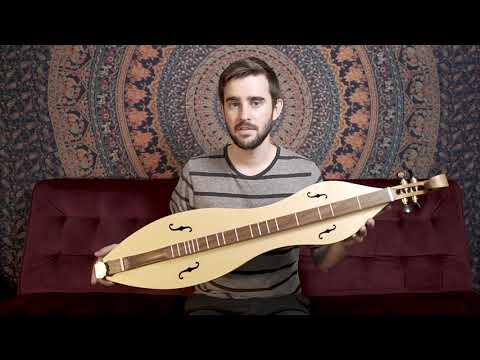 Roosebeck DME5 European Mountain Dulcimer 5-String Scheitholt-Style with Pick & Noter image 9