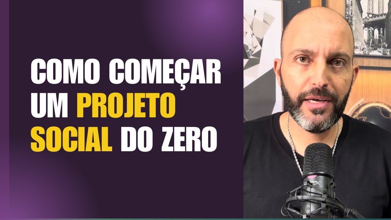 Como começar um projeto social do zero | Danilo Ladentim