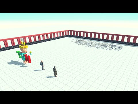 Modern Humans Bosses Vs Every Unit Same Price ARBS | Animal Revolt Battle Simulator