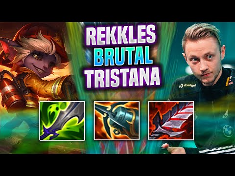 REKKLES BRUTAL GAME WITH TRISTANA! - KC Rekkles Plays Tristana ADC vs Jhin! | Season 2022