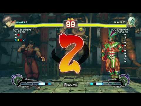 SSF4 - Kiryu Tsukimiya (Guy) vs. GODMAN1979 (ElFuerte)