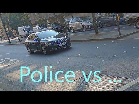 Die Ablenkung erreicht ein neues Level – Frontalzusammenstoß mit einem Polizeiwagen – AL11CEU ET1...