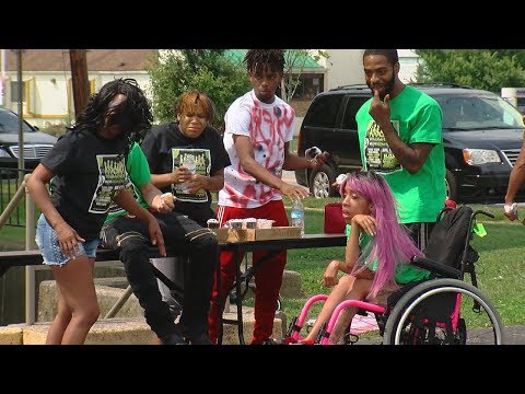 Walk-a-thon held to help woman with muscular dystrophy