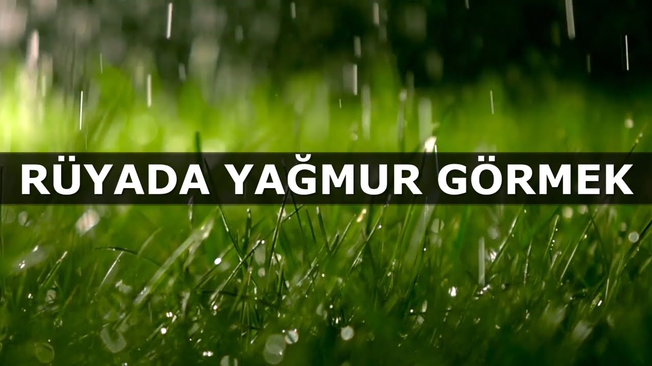 Rüyada Yağmur Görmek | İslami Rüya Tabiri | Dini Rüya Tabirleri