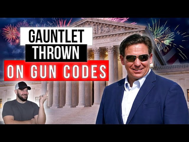 BREAKING: DeSantis OUTLAWS Credit Card Companies tracking your Firearm Purchases STATE WIDE!