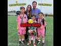 Messi kids are already winning trophies🤩#ronaldo #messi #kids
