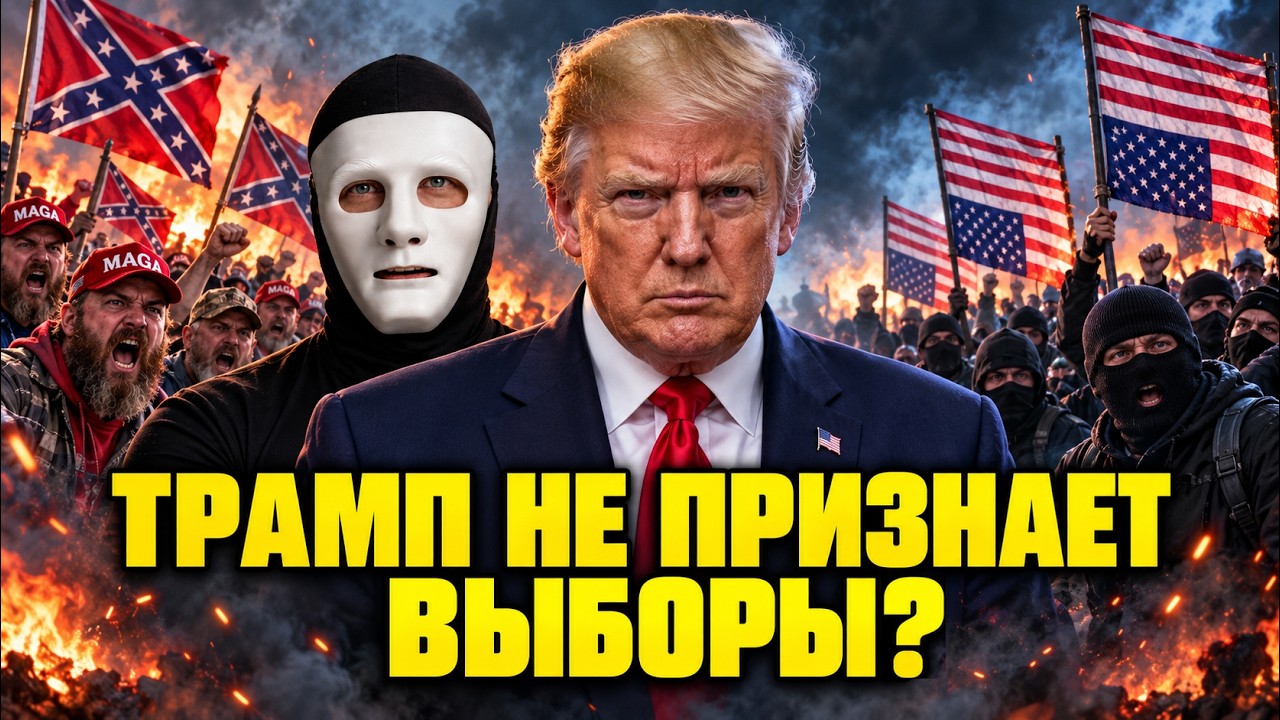 Трамп НЕ Признает Выборы? Гражданская Война в США? | Быть Или
