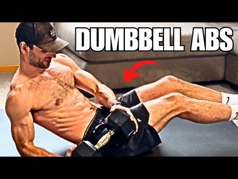 10 Minute Dumbbell Ab Workout (Total Core + Weights, No Repeat Exercises)